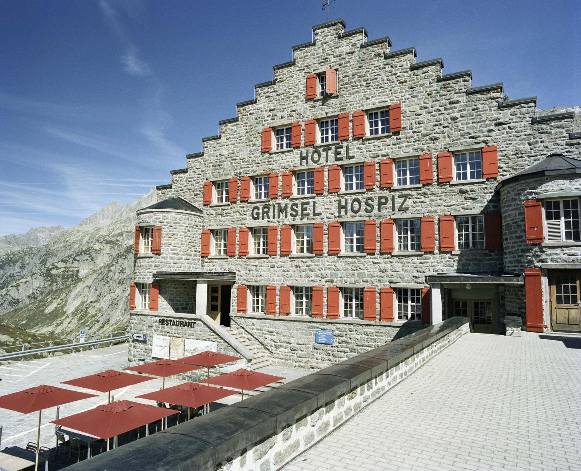 Historisches Alpinhotel Grimsel Hospiz Exterior foto