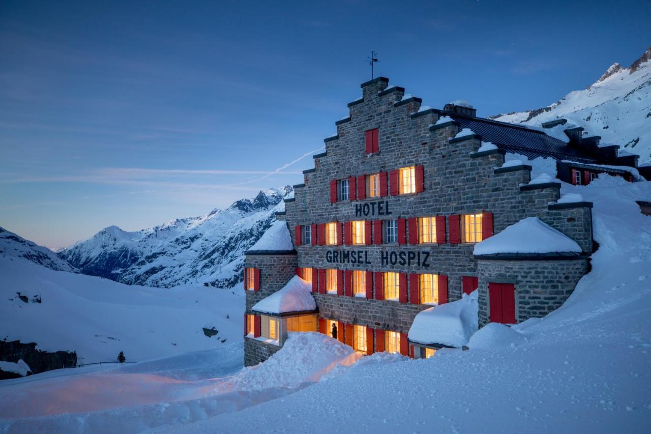 Historisches Alpinhotel Grimsel Hospiz Exterior foto