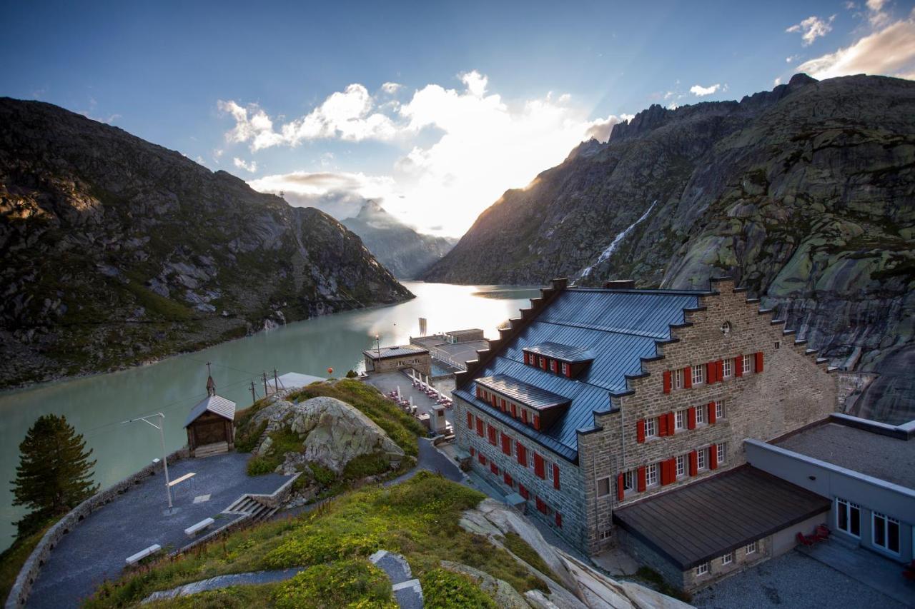 Historisches Alpinhotel Grimsel Hospiz Exterior foto